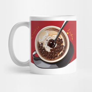 Coffee Art Retro Vintage Artsy Roast Mug